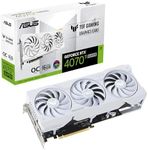 ASUS TUF Gaming NVIDIA GeForce RTX™ 4070 Ti Super White OC Edition Gaming Graphics Card (PCIe 4.0, 16GB GDDR6X, HDMI 2.1a, DisplayPort 1.4a)