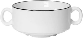 OnePine 255ml Breakfast Bowl, Cereal Bowl, Porcelain Bowl for Dessert, Rice, Soup, Ice Cream, Salad