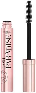 L’Oréal Paris Voluminous Lash Paradise Mascara, Lengthening Mascara, Volume & Length for Up to 24 Hours with Flower Oil Infused Conditioning Formula for Sensitive Eyes, Mystic Black, 0.28 fl. oz.