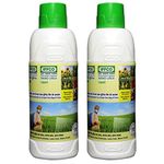 NANO UREA LEQUID Nitrogen Fertilizer Soil Application and Water Soluble for All Plants and Garden 500 ML x 2 Bottles - (1 Lit - Liquid)