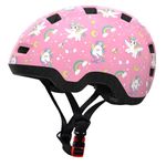 Toddler Bike Helmet, Infant/Baby Helmet for Toddlers Age 1-3 Year Olds-XS-(45-51CM)-Unicorn