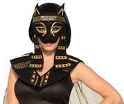 Forum Novelties Mystical Creature Bastet Mask Women's Costume Accessory Black Cat Egy Egyptian Roman