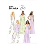 Butterick Patterns B5963 Misses' Robe, Top, Gown, Pants and Bag Sewing Templates, Size E5 (14-16-18-20-22)