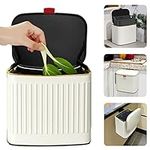 Kitchen Trash Can with Lid, GloDeal