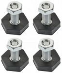 Aspares Washing Machine Adjustable Feet Leg 2912700500 for Beko Proline Lamona X4