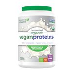 Genuine Health Fermented Organic Vegan Proteins+, Unflavoured and Unsweetened, 30 Servings, 20g protein powder per serving from 7 plant-based, Easy to digest & absorb, Gluten-Free, Non-GMO,900g-Value Size