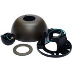 Fanimation SCK1-52GR Matte Greige SLOPED Ceiling KIT 1", 0