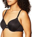 Warners Womens Seamless Bra, Black,