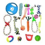 Puppy Teething Chew Toys，16 Pack Du