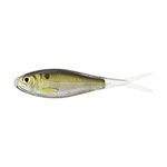 LIVE TARGET, Skip Shad Soft Jerkbait Freshwater Lure, 4 1/4" Length, 5/8 oz, Variable Depth, Silver/Brown, Package of 1