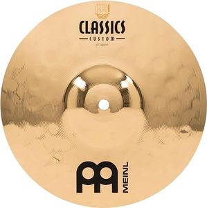 Meinl 10" Splash Cymbal - Classics Custom Brilliant - Made In Germany, 2-YEAR WARRANTY (CC10S-B)
