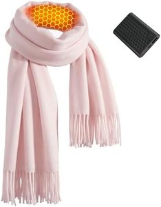 Women Heated Scarf Rechargeable Electric Neck Warm Regalos De Cumpleaños Navidad Para Mujer Mama Abuela Mi Novia Maestra 14 Febrero San Valentín cumpleaños Female Teacher Nurse Doctor Cheerleader Gift