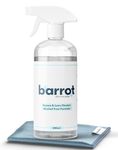 BARROT TV Screen Cleaner (500ml) | Designed for LED/OLED/Plasma/LCDs | New Non-Alcohol Formula, Anti-Static, Safe for All Screens | Plush Microfiber Included