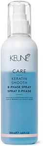 Keune Care Line Keratin Smooth 2 Phase Spray - Biphasic Moisturizing Anti-Frizz Spray 200 Ml