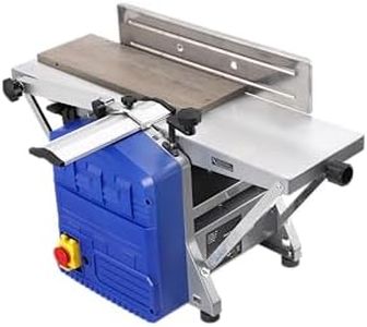 GarveeTech Powerful Benchtop Planer, 1250W Power, Low Noise & Low Dust Work, Thickness Planer Extended Infeeding Table, Ideal for Hard & Soft Wood