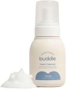 Buddle Clean Cheeks Baby Micellar No-Rinse Foam Cleanser with Chamomile, Witch Hazel, Arnica Montana, Skin Barrier Supporting and Gentle for Sensitive Skin, Paraben & Fragrance Free, 6.7oz