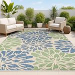 JONATHAN Y Floral Textured Weave In