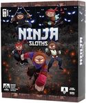 Card Games for Kids 8-12 Ninja Sloths 2 + Players, Ages 8+ Strategic Fun Family Games for Kids 8-12, Teens and Adults Easy to Learn & Quick, Strategy | Christmas Family Game Night, Kid and Adults