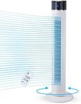 PureMate Tower Fan, 43" Oscillating Tower Fan with Air Purifier & Aroma Function, 3 Cooling Fan Speeds, Large LED Display, 8-Hour Timer, Portable Floor Bladeless Fan for Bedroom Living Rooms Office