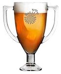 No 1 Darts Player Trophy Pint Glass – Unique Styled Beer Glass – 1 Pint – Easy to Carry and Store –Ideal for Darts Players – Perfect for Every Occasion