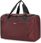 ECOHUB Easyjet Cabin Bag 45x36x20 Underseat Travel Bag Hand Luggage Bag Recycled PET Eco Friendly Overnight Bag Weekend Bag Gym Bag Hospital Bag Carry on Bag Holdall Bag for Women and Men（Red）