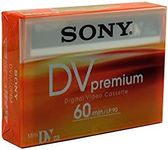 SONY DVM60PRL/1BP PREMIUM MINI DIGITAL VIDEO CASSETTE (SINGLE)