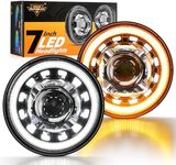 Auxbeam 7'' LED Headlights H6024 wi