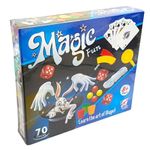 SHAKTISM Magic Show Game Box Kids with 70 Tricks, Magic Kit Games for Kids for Age 5 and up Children's Day Gift, Prank Gadgets Magic Table Birthday Gifts for Boys and Girls (70 Magic Tricks)