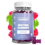 Vitammies 5HTP Sleep Gummies | Bedtime Gummies | 100mg High Strength Night Time Support Supplement | Vegan | Gluten-Free | Magnesium | Chamomile | Lemon Balm | B6 | Restful Sleep