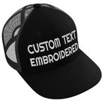 Bemaystar Custom Hat Baseball Cap-Embroidered Hat-Personalized Gifts Dad Hats-Custom Trucker Hat