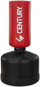 Century Original Wavemaster Freestanding Punching Bag - Red | Adjustable Boxing Bag for Adults | Kickboxing, Karate & MMA Training | Heavy Bag with Stable Base | Portable Stand-Up Bag for Home & Gym