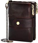 Men Purse Wallet RFID Blocking Real