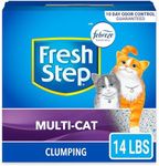 Fresh Step Clumping Cat Litter, Mul