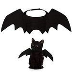 Laneko Pets Bat Wings Halloween Cat Dog Bat Costume Halloween Pet Costumes Clothes for Puppy Dog Cat