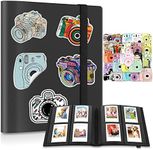 Ablus 160 Pockets Mini Photo Album for Fujifilm Instax Mini Camera, Polaroid Snap, Z2300, SocialMatic Instant Cameras & Zip Instant Printer (160 pockets, Black)