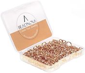 BEADNOVA 8mm Open Jump Rings Rose G