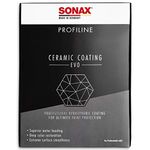 SONAX PROFILINE Professional CC EVO Hydrophobic Ceramic Coating Two-Stage Coating SiO2 Base Coat Si-Carbon Technology Paint Protection Car Detailing Glossy Finish Wet Look Sealing Durable Product