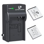 LP NB-4L Battery Charger Pack, 2-Pack 1500mah Battery for Canon PowerShot ELPH 100 HS 300 HS 330 HS 310 HS SD1000 SD1100 is SD1400 is SD200 SD30 SD300 SD40 SD400 SD600 SD750 SD780 is SD940 is and more