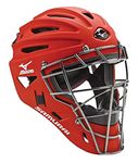 Mizuno Youth G4 Samurai Catcher's Helmet, Red