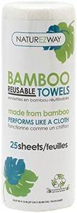 NatureZway Bamboo Perforated Towels 25 sheets