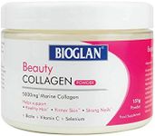 Bioglan Collagen | 5000mg Marine Collagen Powder | Helps support healthy looking SKIN, HAIR, NAILS | Biotin | Vitamin C | Selenium | Hyaluronic Acid | 151g