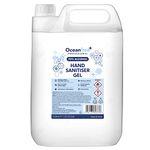 70% Alcohol Hand Sanitiser Gel - 5L Litres - Certified Surgical/Medical Grade - Made in the UK (Single)