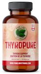 Pure Lab Vitamins - ThyroPure 120 Vegi-Caps - Support Supplement for Men and Women - Immune System Support - Helps to Prevent Iodine Deficiency - 5 Essential Nutrients