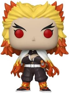 Funko Pop! Animation: Demon Slayer - Rengoku - Figurine en Vinyle à Collectionner - Idée de Cadeau - Produits Officiels - Jouets pour Les Enfants et Adultes - Anime Fans