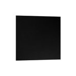 PATIKIL 12x12x1/16inch Anodized Aluminum Sheet, Metal Square Aluminum Plate 1.6mm Thick Engraving Blanks for Laser Engraving DIY Decorative Crafting Home Decoration, Black