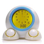 Onaroo Teach Me Time Talking Alarm Clock and Nightlight