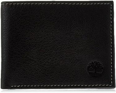 Timberland Men's Blix Slimfold Wallet, Black, One Size