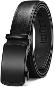 CHAOREN Men's Leather Ratchet Belt - Customizable Fit (35mm)