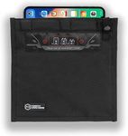 Mission Darkness NeoLok Non-Window Faraday Bag for Phones (+ Secure Magnetic Closure) // Device Shielding for Law Enforcement & Military, Data Security, Anti-Hacking & Anti-Tracking Assurance