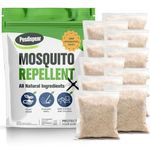 Pesdispear Natural Mosquito Repellent, Mosquito and Midge Repellent, Anti Mosquito Bits Substitute for Mosquito Coils Plug in Insect Repellent 10 Packs